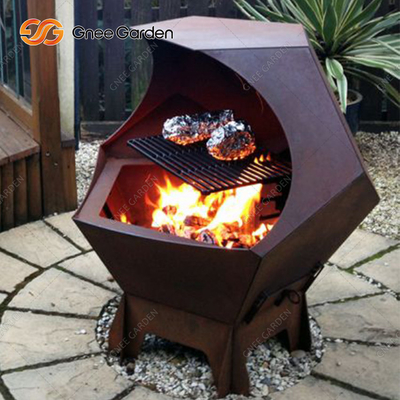 হোম পার্টি কাস্টমাইজযোগ্য BBQ চারকোল গ্রিল 4 মিমি পুরুত্ব ব্যবহার করুন