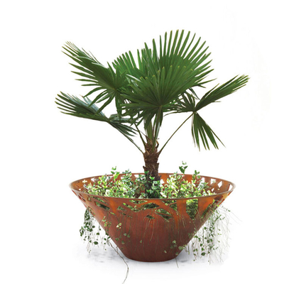 গাছ এবং ফুলের জন্য 1000mm Gnee Garden Outdoor Metal Planter