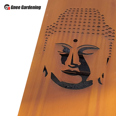 SGS আধুনিক আলংকারিক মেটাল গার্ডেন পণ্য লেজার কাট কর্টেন ইস্পাত প্যানেল