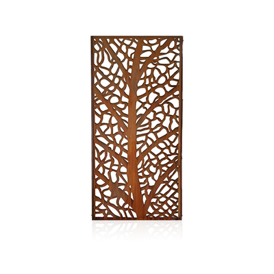 কাস্টমাইজেশন মেটাল গার্ডেন পণ্য Corten ইস্পাত আলংকারিক পর্দা উচ্চ শক্তি