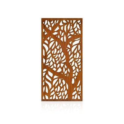 কাস্টমাইজেশন মেটাল গার্ডেন পণ্য Corten ইস্পাত আলংকারিক পর্দা উচ্চ শক্তি