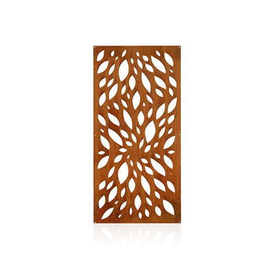 শিল্প আলংকারিক মেটাল গার্ডেন পণ্য Corten ইস্পাত গোপনীয়তা প্যানেল আবহাওয়া প্রমাণ