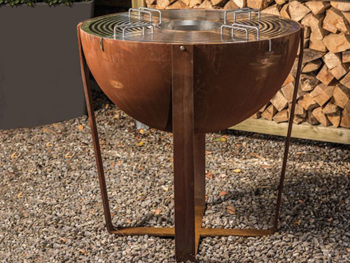 1200mm Dia Charcoal Buring Outdoor Cooking Grills CE অনুমোদন
