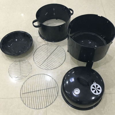 ক্যাম্পিং Brazier বনফায়ার বোল ঝুড়ি BBQ গ্রিল পোর্টেবল আউটডোর