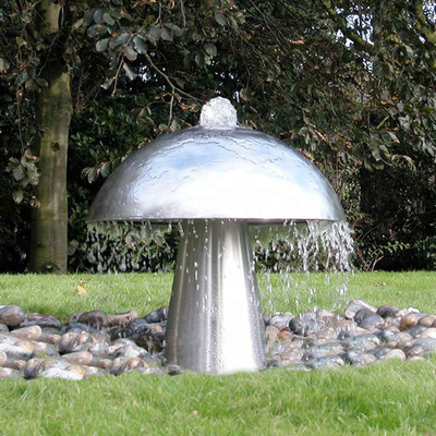 H250cm গোলক বাগান মিরর ভাস্কর্য ধাতু আধুনিক ভাস্কর্য আউটডোর